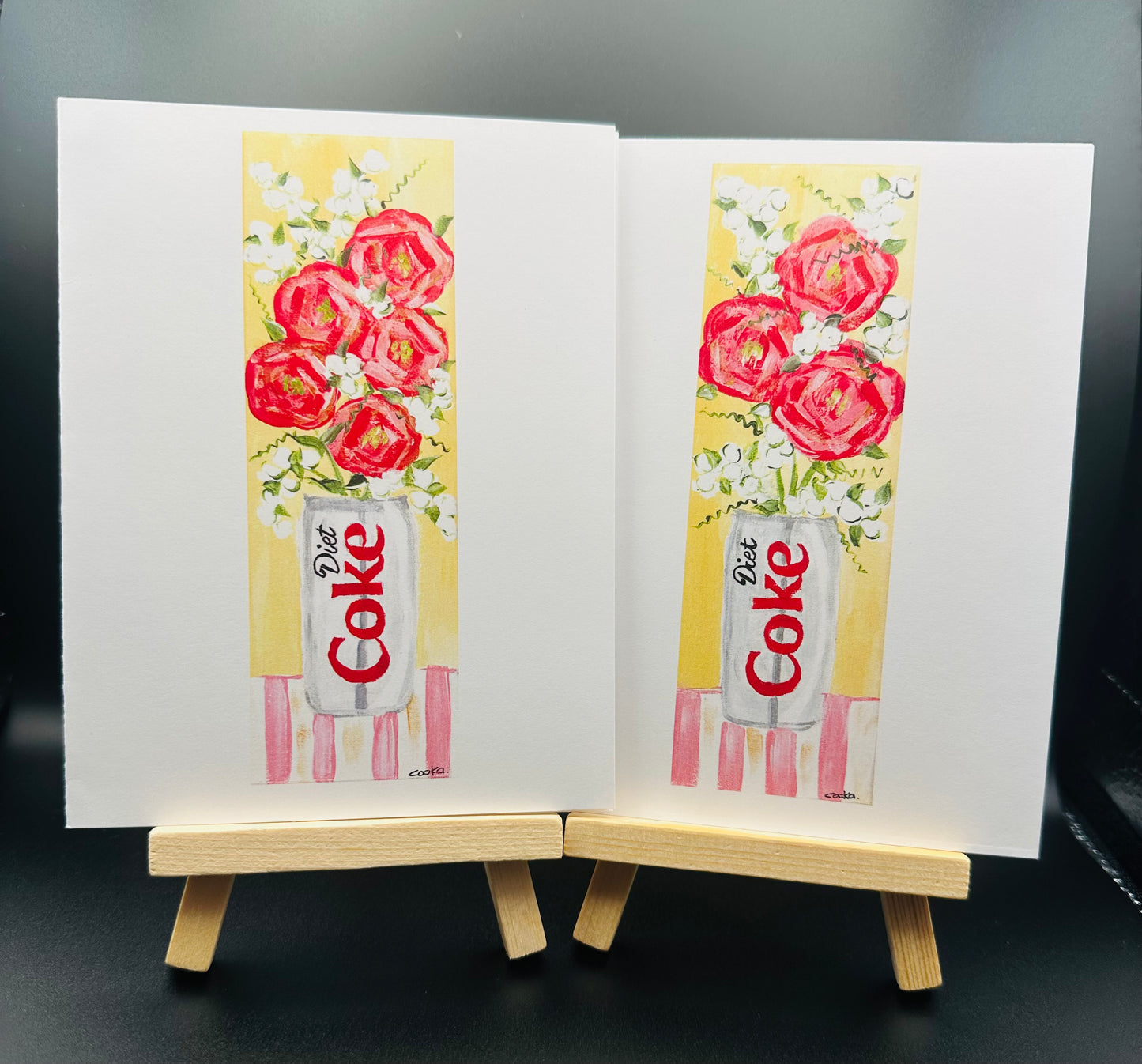 Diet Coke Notecards