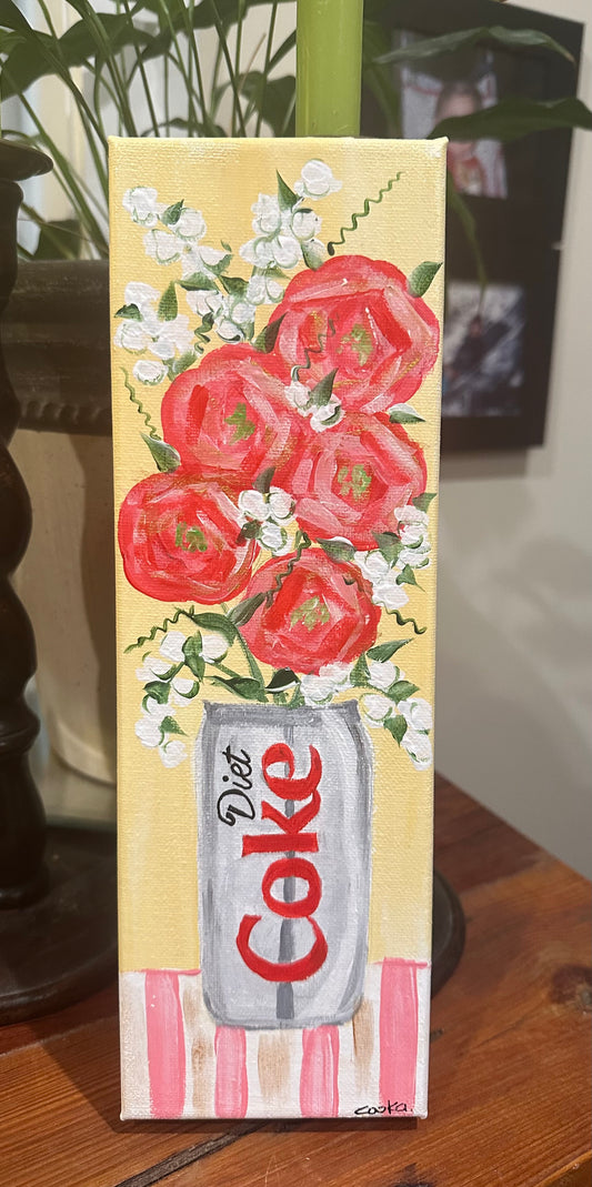 Diet Coke with 5 roses originals