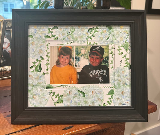 Enhanced Photograph, black frame