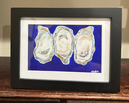 3 Oyster Original Framed Mini