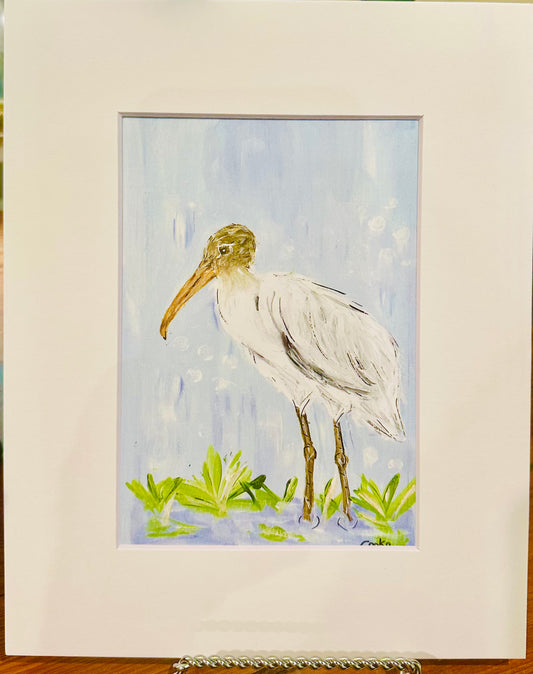 Wood Stork 5x7 Print