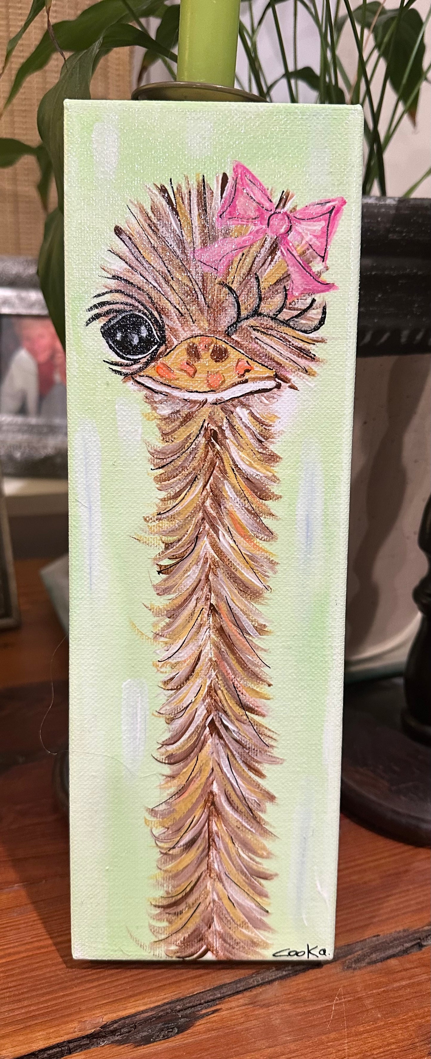 Tall Girl Ostrich