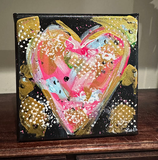 Heart 6 canvas