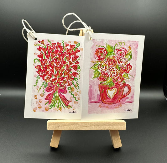 Heart Gift tags