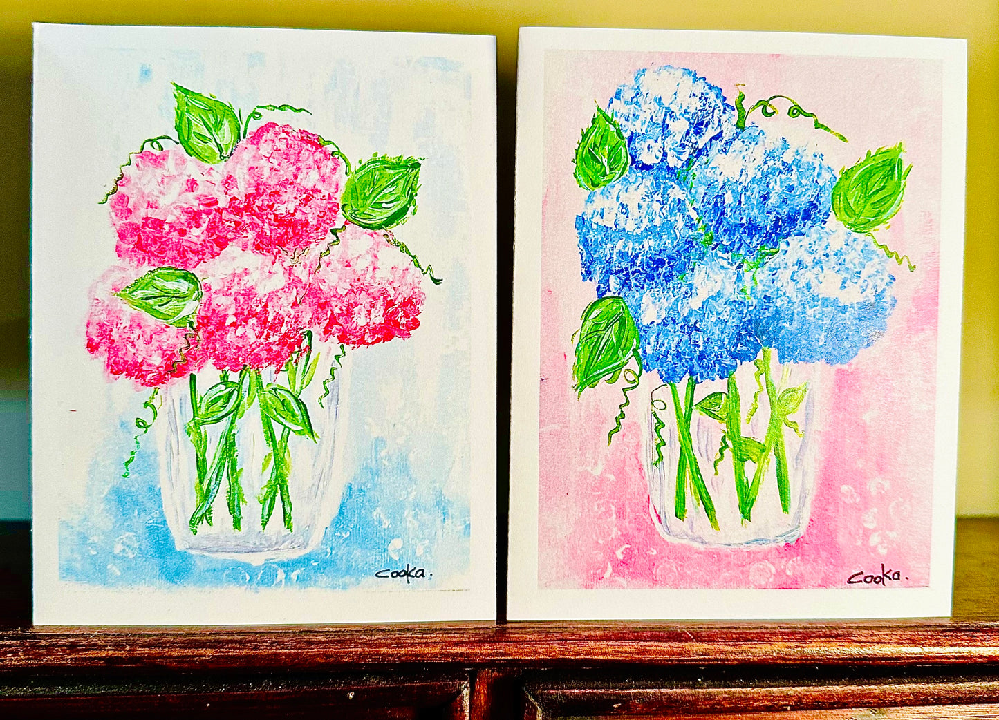 Hydrangea Notecards