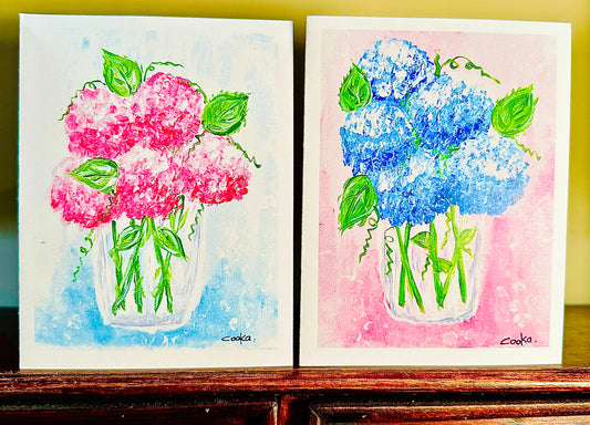 Hydrangea Notecards