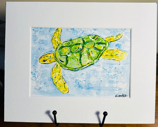 Turtle 5x7 Print