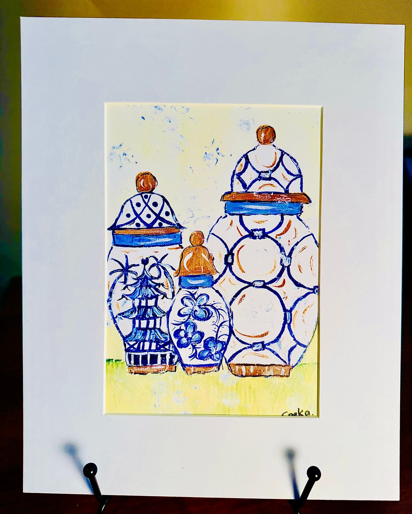 Ginger Jars 3 5x7 Print