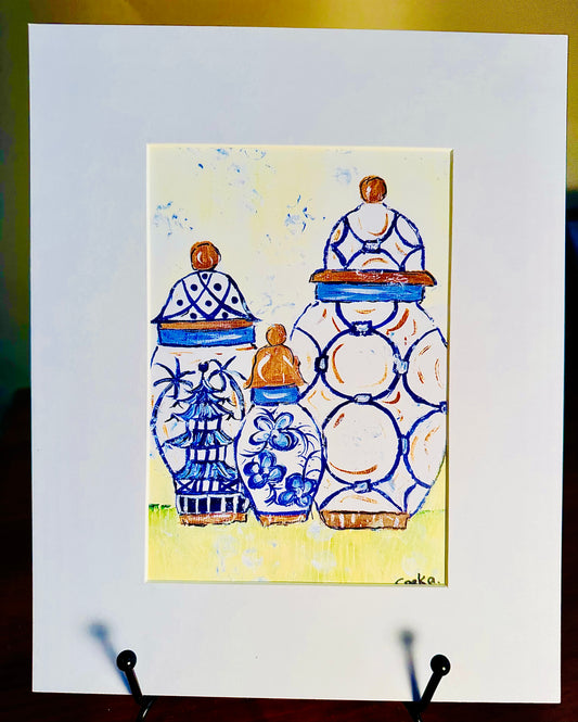 Ginger Jars 3 5x7 Print