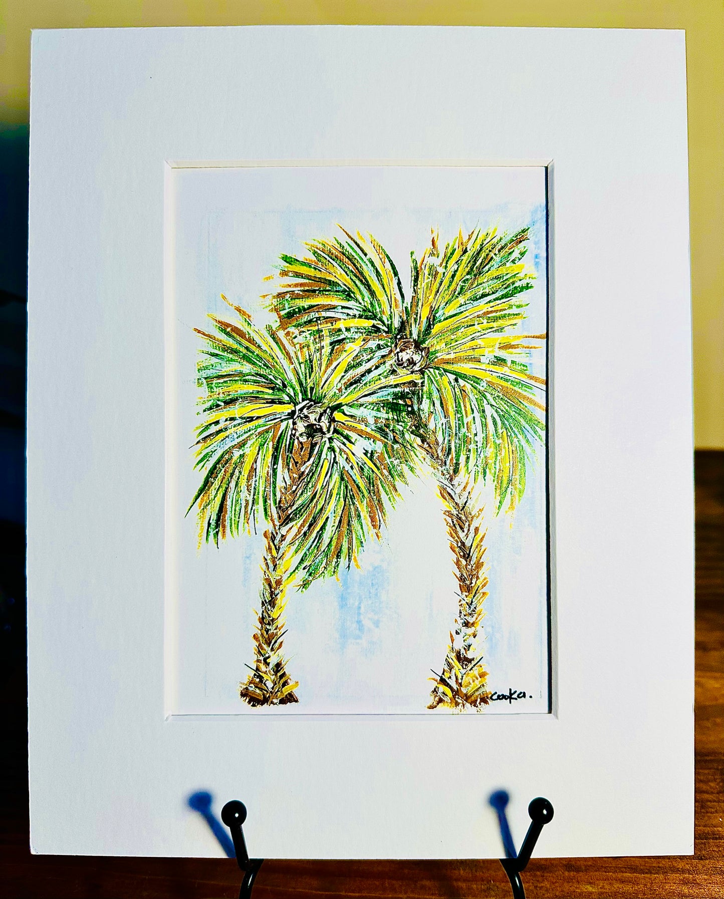 Palm Tree 5x7 Print