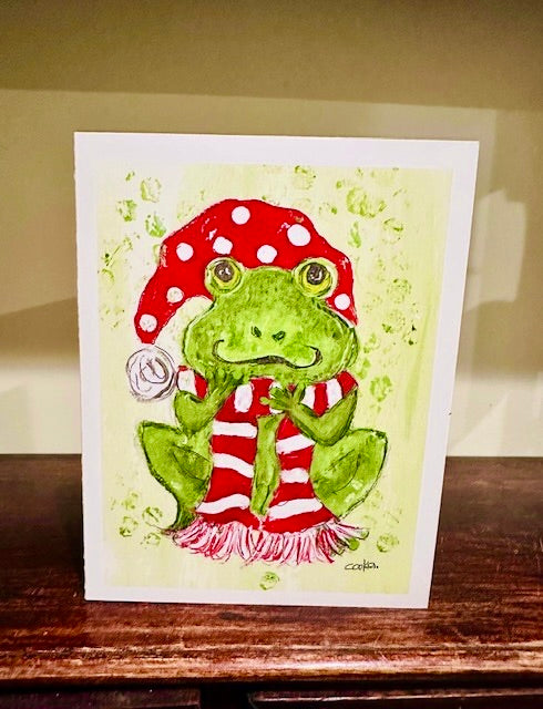 Christmas Frog