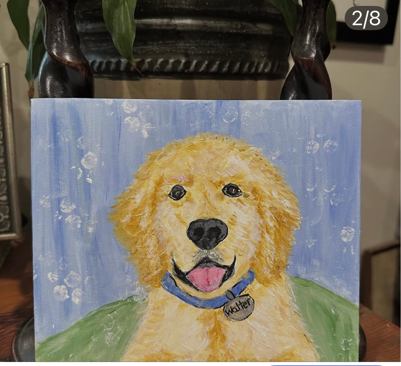 Pet Portraits 10"x10"