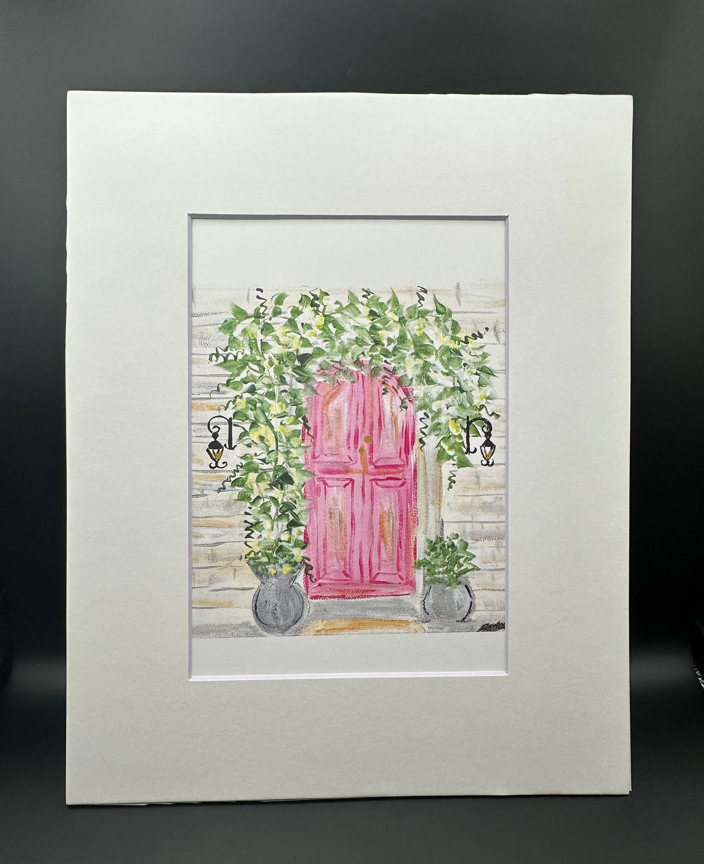 Pink Door Print